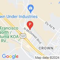 View Map of 1372 North McDowell Blvd.,Petaluma,CA,94954